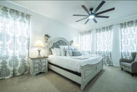 Image 1 of 1st Floor Bedroom: 1 King bed - 2nd House