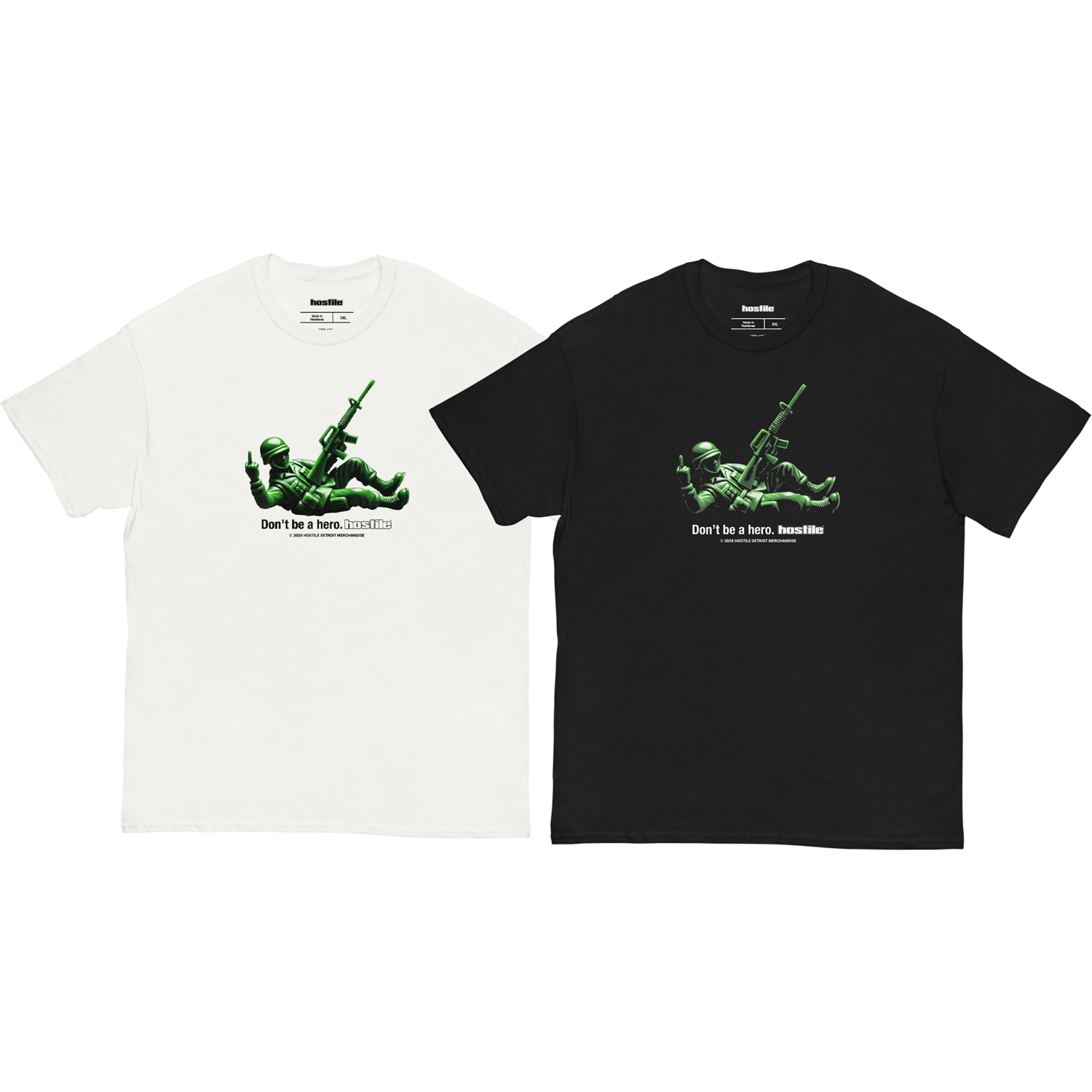 Image of Don't Be A Hero [t-shirt]