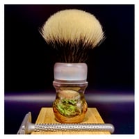 Image 1 of The Billabong Handcrafted shaving brush made in Australia