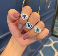 Image 1 of Glam Heart Ring