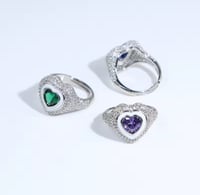 Image 2 of Glam Heart Ring