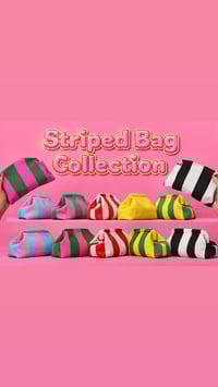 Image 1 of Striped Bag Collection 