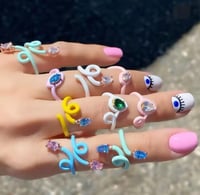 Image 2 of Spiral Gem Ring