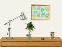 Image 4 of RnJ_Palm_Green UnFramed Print