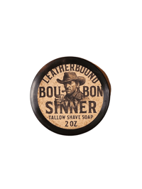 2 (OZ) LEATHER BOUND BOURBON SINNER