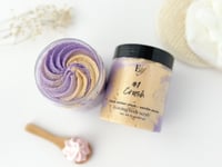 Image 1 of Black Amber Plum & Vanilla Woods Foaming Sugar Scrub 