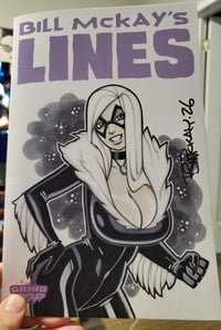 Image of Black Cat Original Sketch Cover 1/1