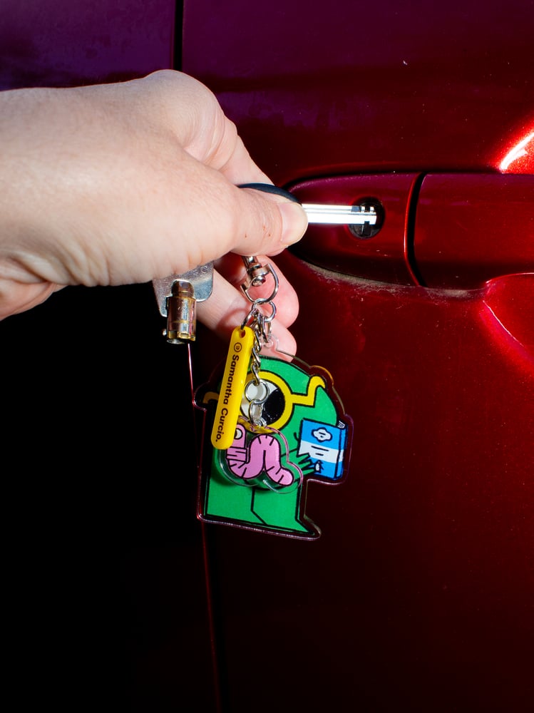 Image of Bookworm - Charm / Keyring