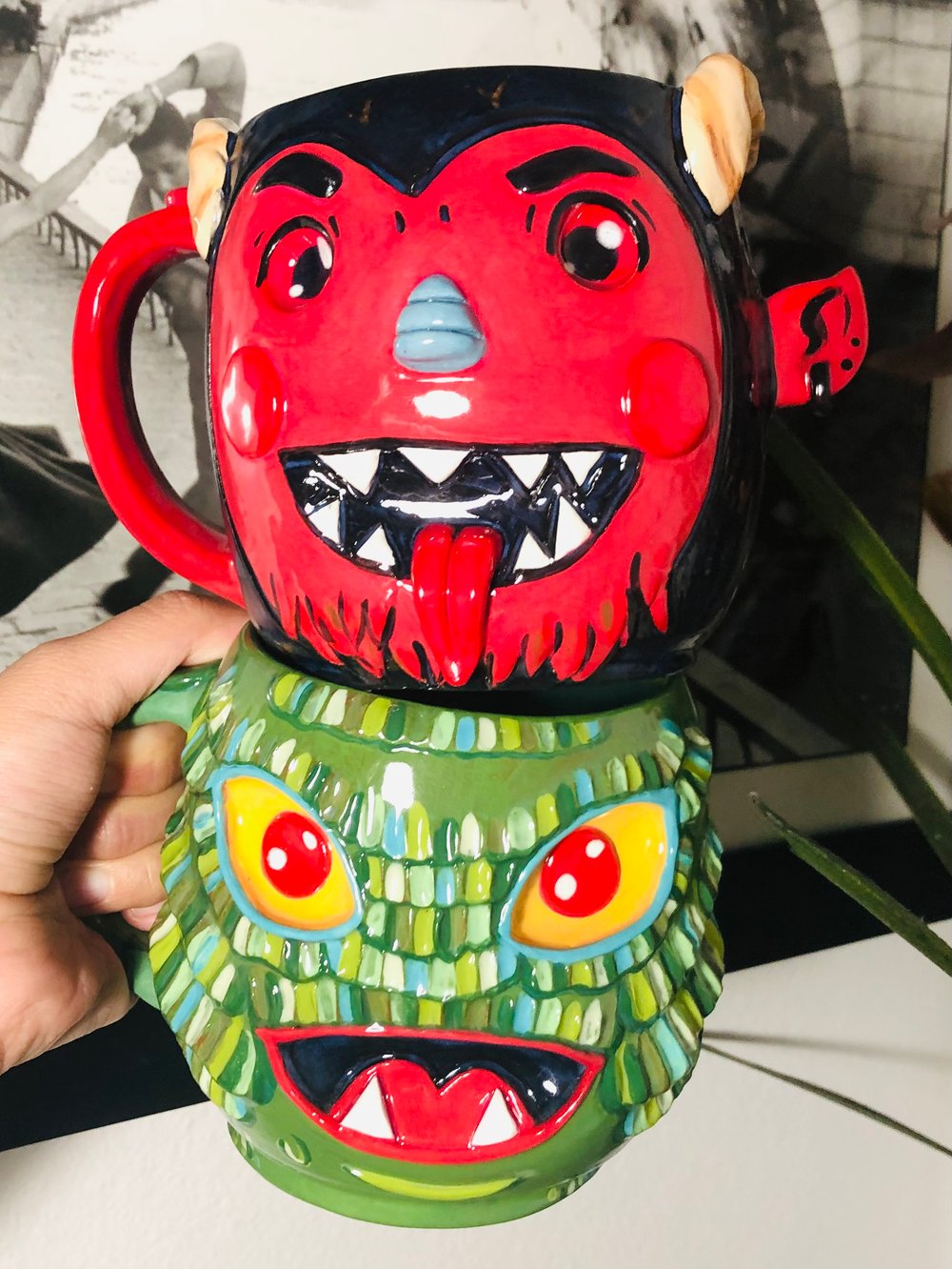 Image of Nichole P- Krampus-Halloween cookie and creature mugs