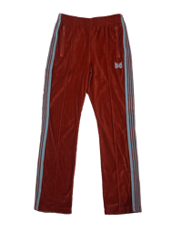 Image 1 of AUTHENTIC! Needles Burgundy Slim Track Pants