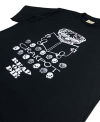 Image 2 of READ OR DIE - TEE (BLACK)