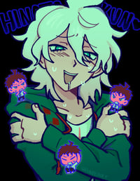 Image 1 of Komaeda & Eito 8.5x11in Print