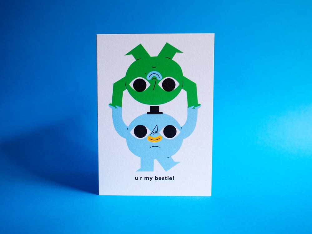 Image of My Bestie - greeting card