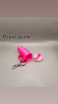 Image 3 of Keychain tumbler chap stick holder (keychain included)