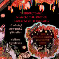 victorian malpractice sticker (preorder)