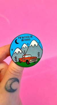 Image 2 of Forks Enamel pin