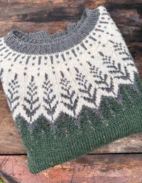 Image 1 of  “Vintersol” - Tweed wool sweater - Ready to ship
