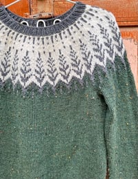 Image 3 of  “Vintersol” - Tweed wool sweater - Ready to ship