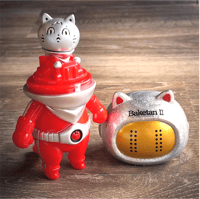 Image 1 of Baketan-man -Silver&Red- with Mini maman-man