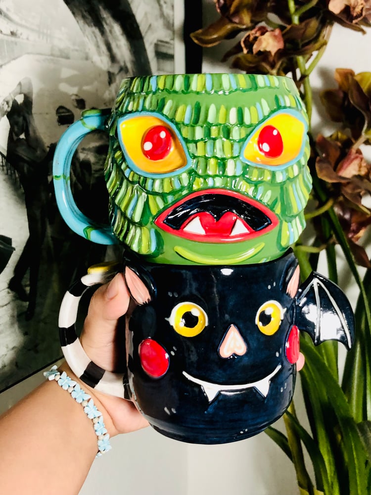 Image of Steven B- Bat Mug and Creature Mug 