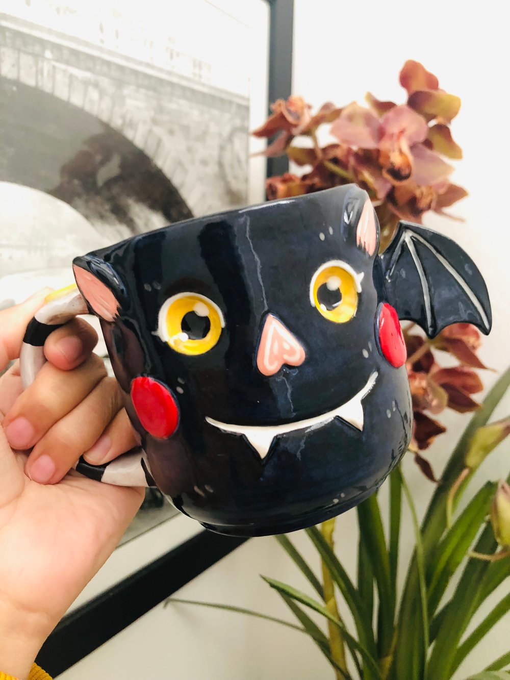 Image of Steven B- Bat Mug and Creature Mug 