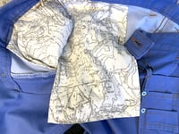 Image 9 of And Wander issey miyake cotton/poly jeans with attachment, size 3 (33”)