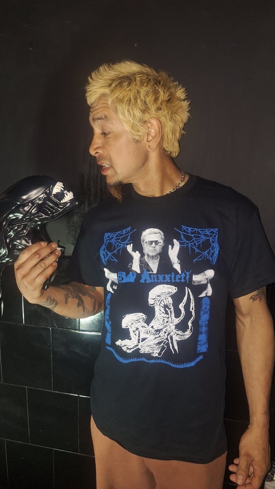 Image of Blu anxxiety × giger shirt