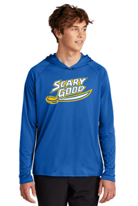 Image 1 of Copy of Scary Good Buffalo Hockey T-Shirt Hoodie - Royal