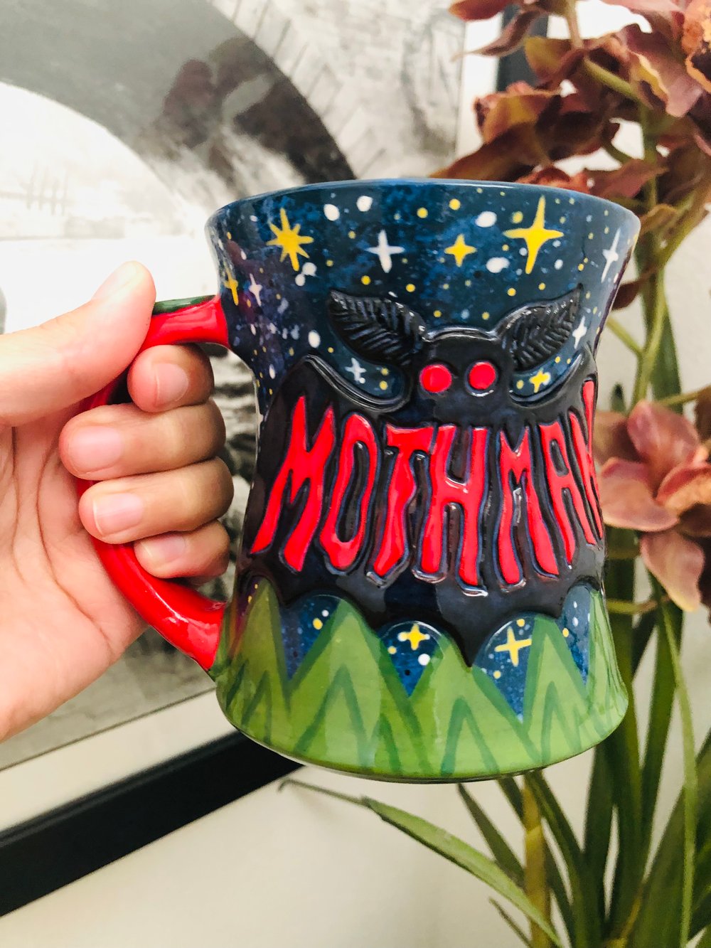 Image of Rick H-Mothman Mug