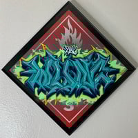 Flammable 3 Wunc Sign 