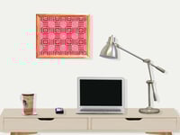 Image 2 of RnJ_Squared_Red UnFramed Print