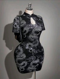 Image 3 of Tear Drop Dragon Dress