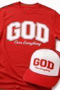Image 1 of GOD OVER EVERYTHING  / RED