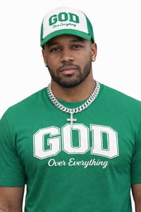 Image 2 of GOD OVER EVERYTHING  / GREEN 