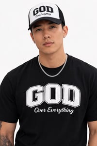 Image 2 of GOD OVER EVERYTHING  / BLACK 