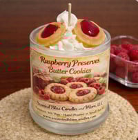 Raspberry Preserves  Butter Cookie Candle