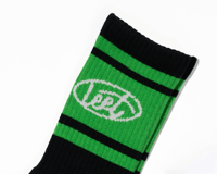 Image 2 of LC Black/Green Sports Sock/NBFC Edition - 1 Pack