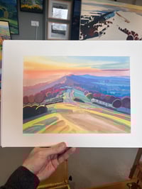 Image 2 of 'Malvern Aura Sunrise' by Antony Bridge