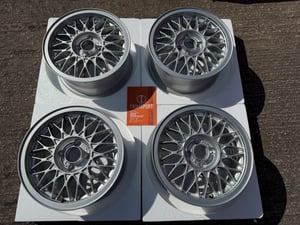 Image of VW Corrado G60 BBS RZ OEM 15" 4x100 Alloy Wheels REFURBISHED - one chip