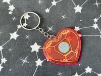 Image 1 of Iron Heart Keyring