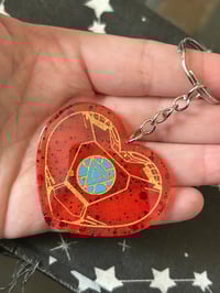 Image 2 of Iron Heart Keyring