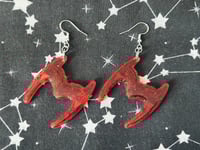 Image 2 of Scarlet Witch Earrings