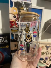 Image 1 of Chibi President Loki Libby Glass