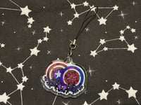 Image 1 of Cap &amp; Peggy Phone Charm