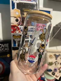 Image 3 of Chibi President Loki Libby Glass