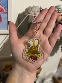 Image 2 of God of Mischief Helmet Keyring