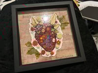 Image 2 of Frankenstein Heart Button Art