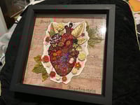 Image 3 of Frankenstein Heart Button Art