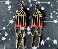Image 1 of Gothic Window Earrings