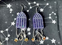 Image 2 of Gothic Window Earrings